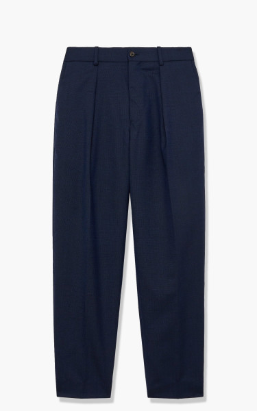 Markaware Organic Wool Tropical Pegtop Trousers Navy A22A-09PT01C-Navy