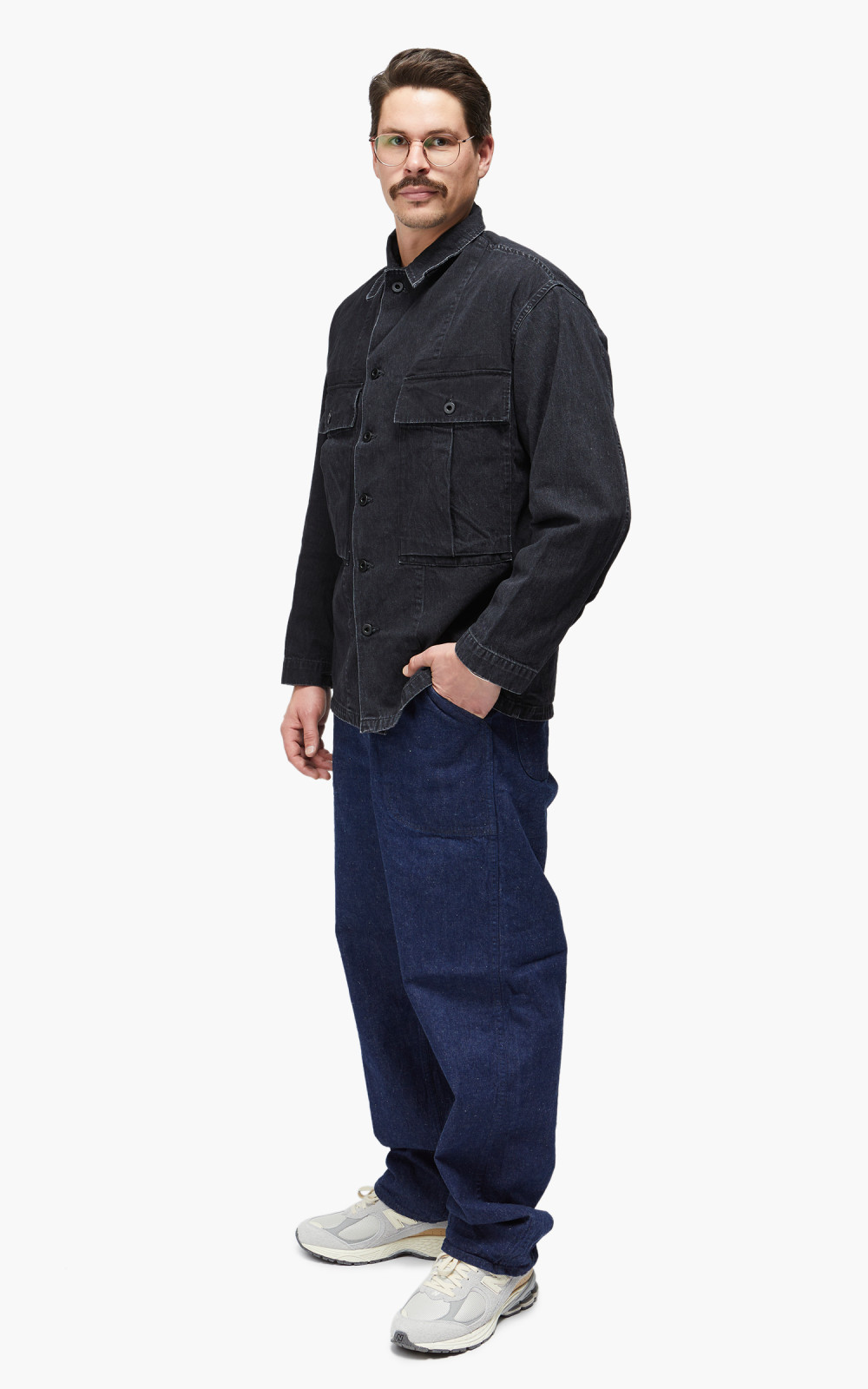 Orslow US Army Denim Jacket - Black | Garmentory