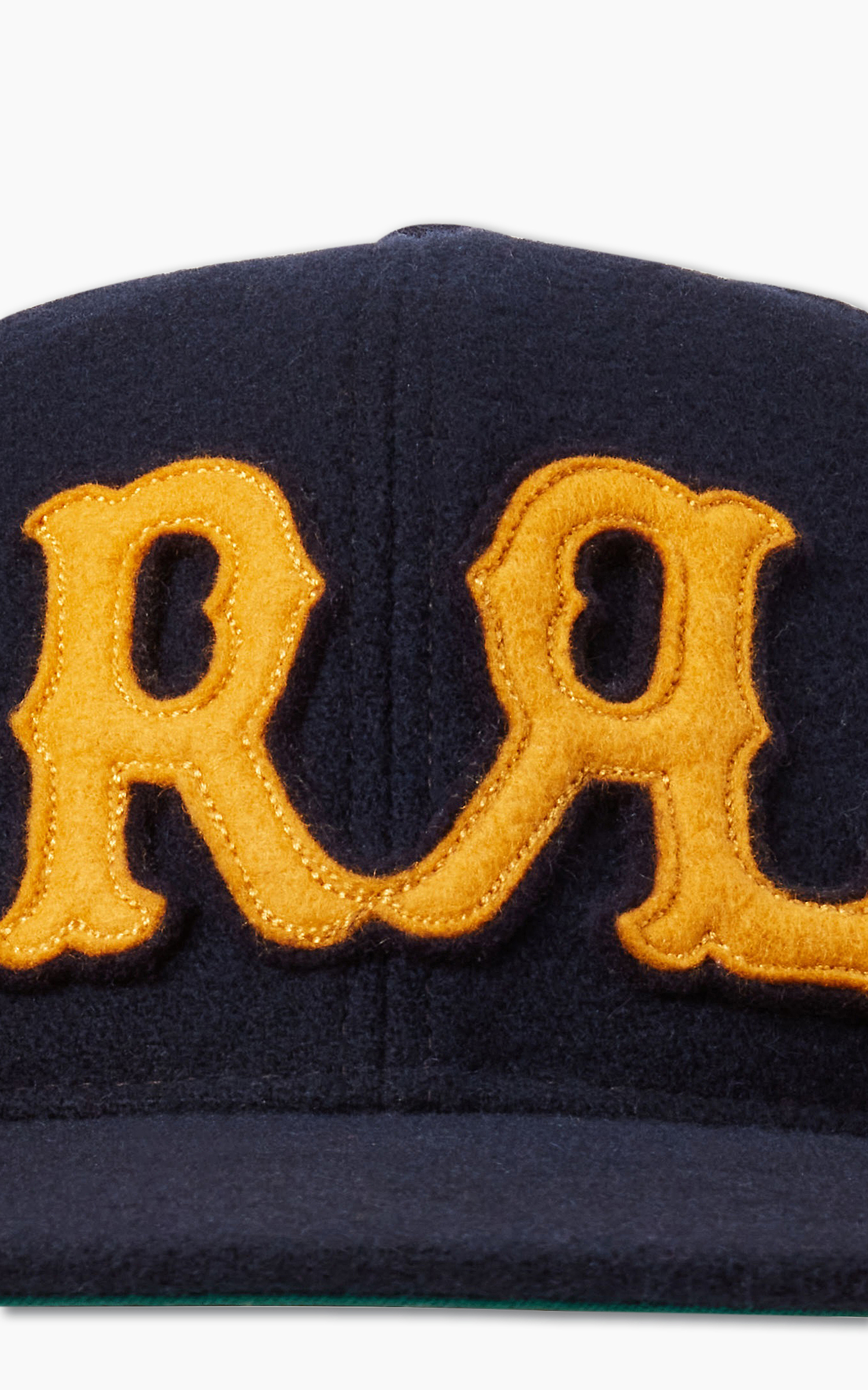 RRL 1930s Wool Ball Cap Navy | Cultizm
