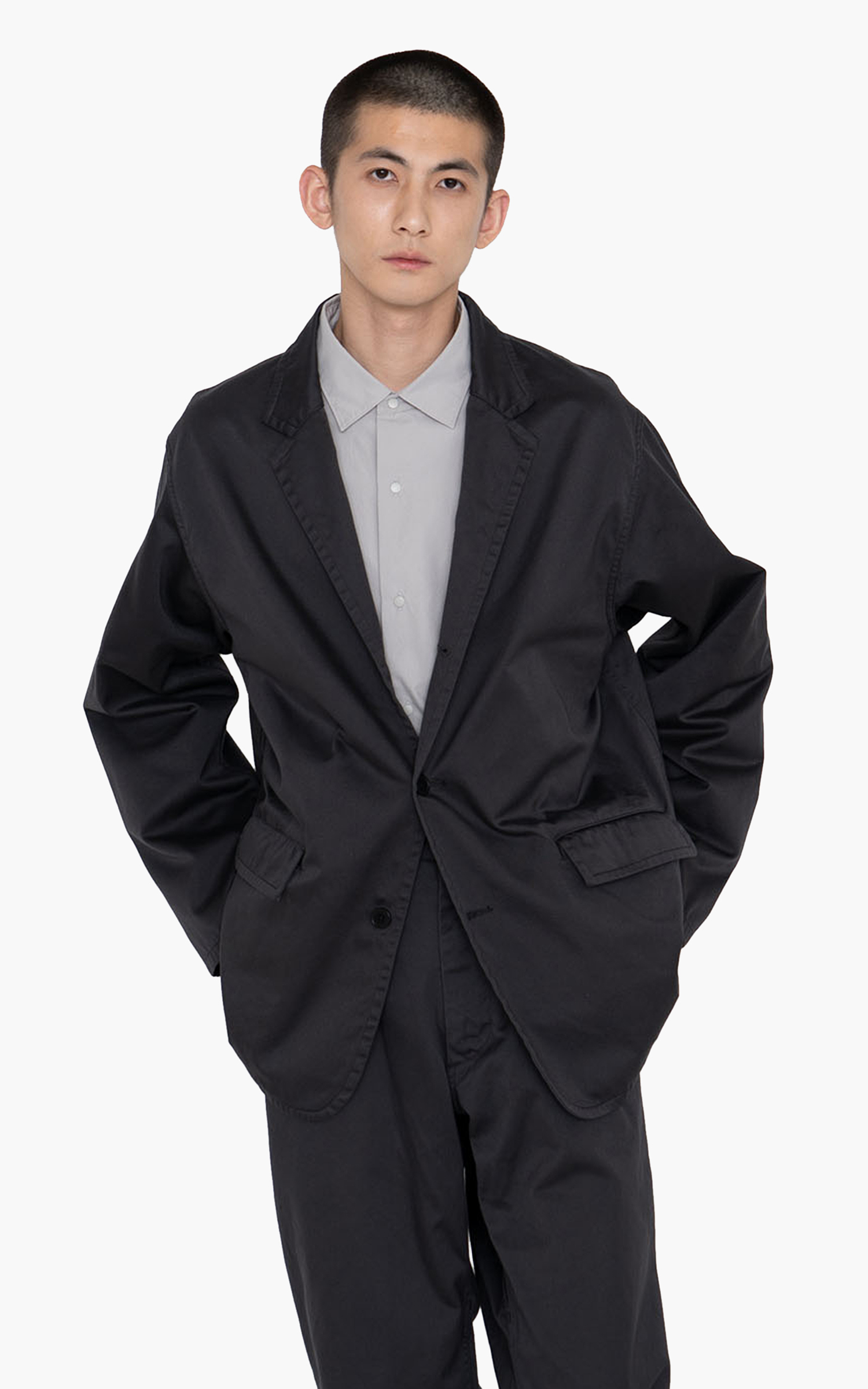 Nanamica Chino Jacket Grey | Cultizm