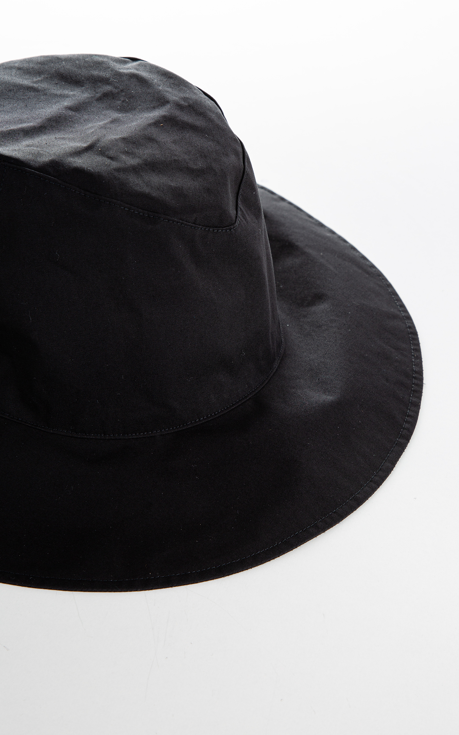 Kijima Takayuki No. 211214 Wide Brim Hat Black | Cultizm