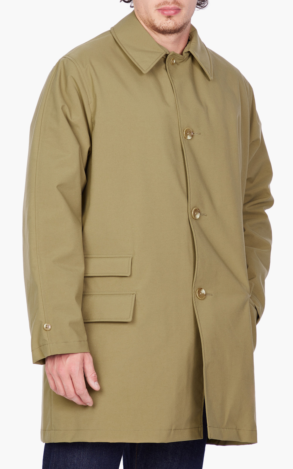 美品　完売　argue COTTON NYLON M-65 HALF COAT 美品完売argue COTTON NYLON M-65 HALF COAT