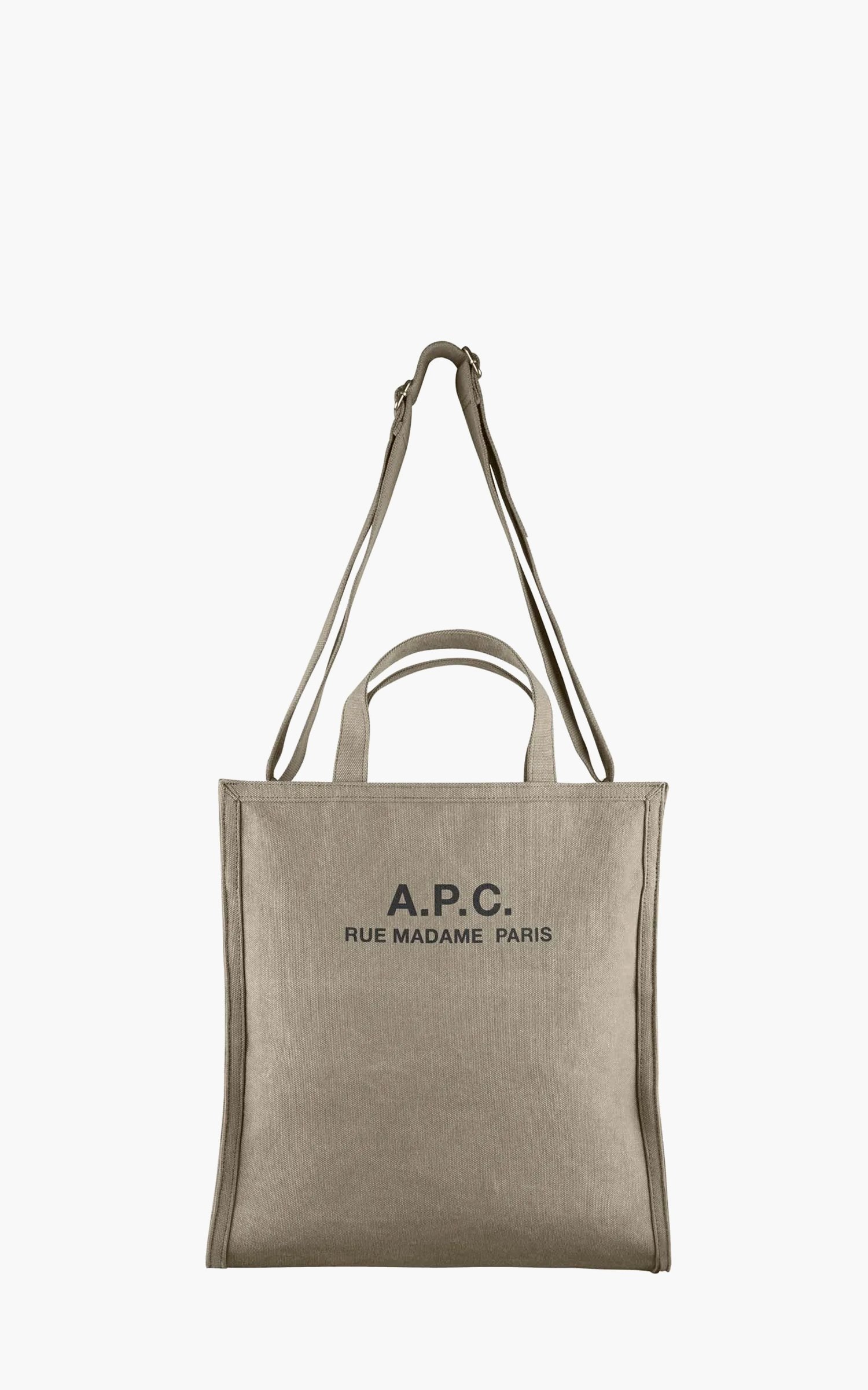 A.P.C. Recuperation Shopping Bag Khaki