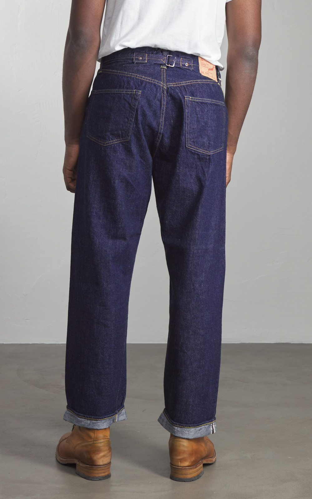 OrSlow 101 Grand Dads Fit Denim Pants Blue One Wash | Cultizm