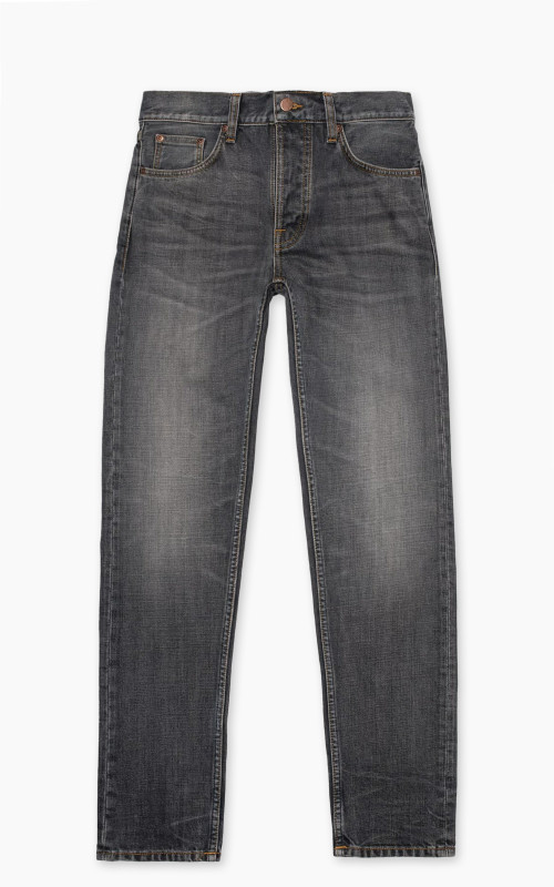 Nudie Jeans Steady Eddie II Grey Crosshatch