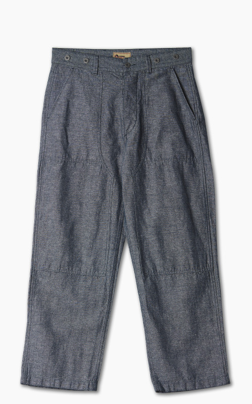 Nigel Cabourn Carpenter Pant Cotton/Linen Navy