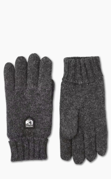 Hestra Basic Wool Glove Charcoal