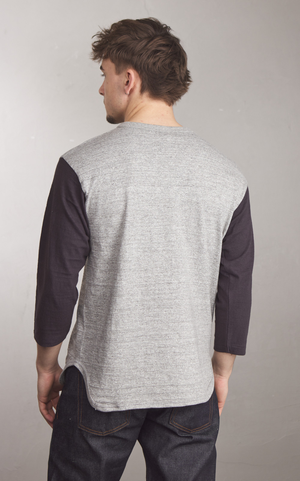 Warehouse & Co. Lot 4800 Three Quarter Baseball T-Shirt Warehouse & Co. Lot 4800 Three Quarter Baseball T-Shirt