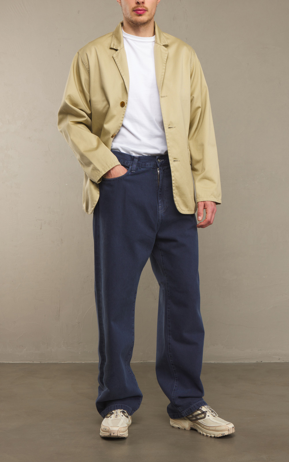 Nanamica Chino Jacket Khaki | Cultizm Nanamica Chino Jacket Khaki | Cultizm
