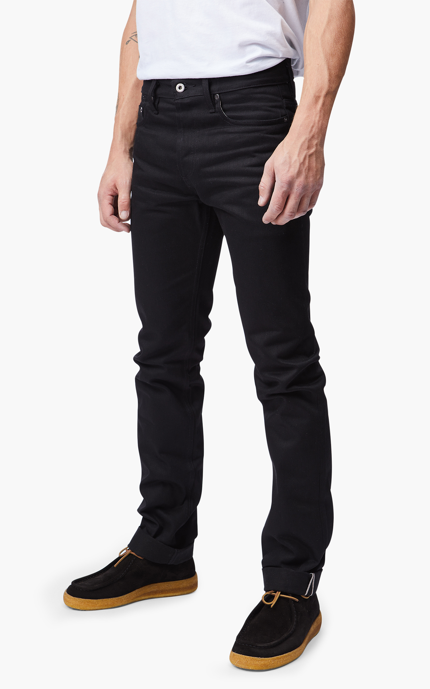 3sixteen ST-220X Slim Tapered Double Black Selvage 14.5oz | Cultizm