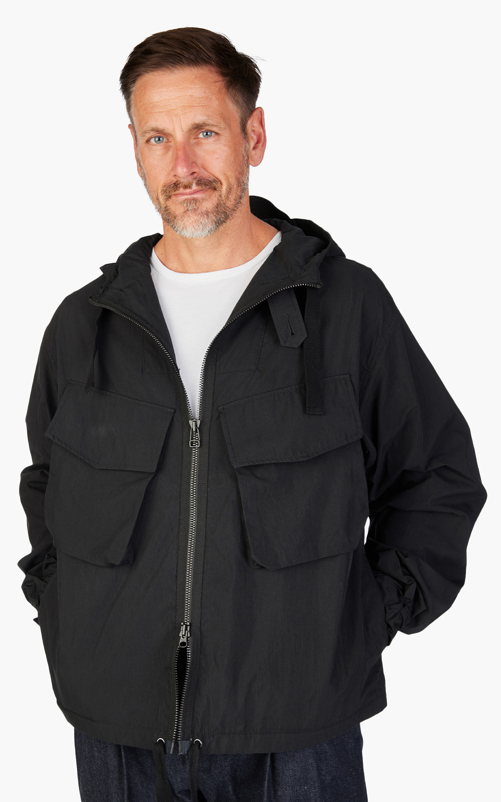 FrizmWORKS Smock Hooded Parka Black | Cultizm