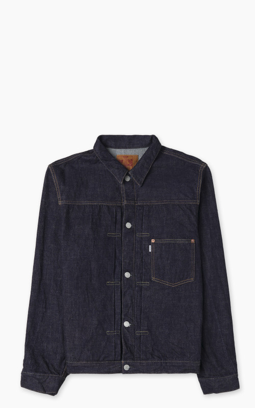 Omoto Denim 3115 Type 1 Denim Jacket Selvedge Indigo 13.5oz