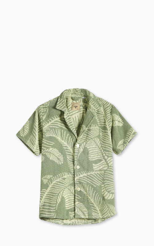 OAS Cuba Terry Shirt Banana Leaf