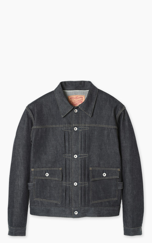 Stevenson Overall Co. Ranch Rider Denim Jacket Unwashed Indigo