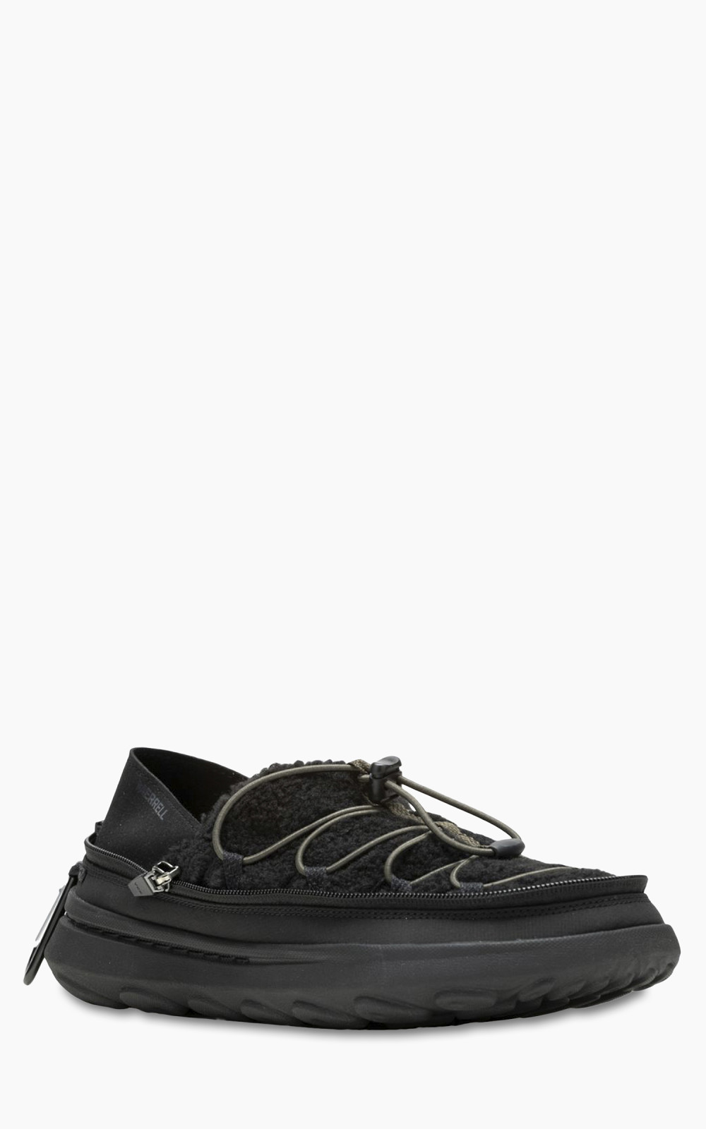Merrell Hut Moc 2 Packable Fleece 1TRL Black/Olive | Cultizm