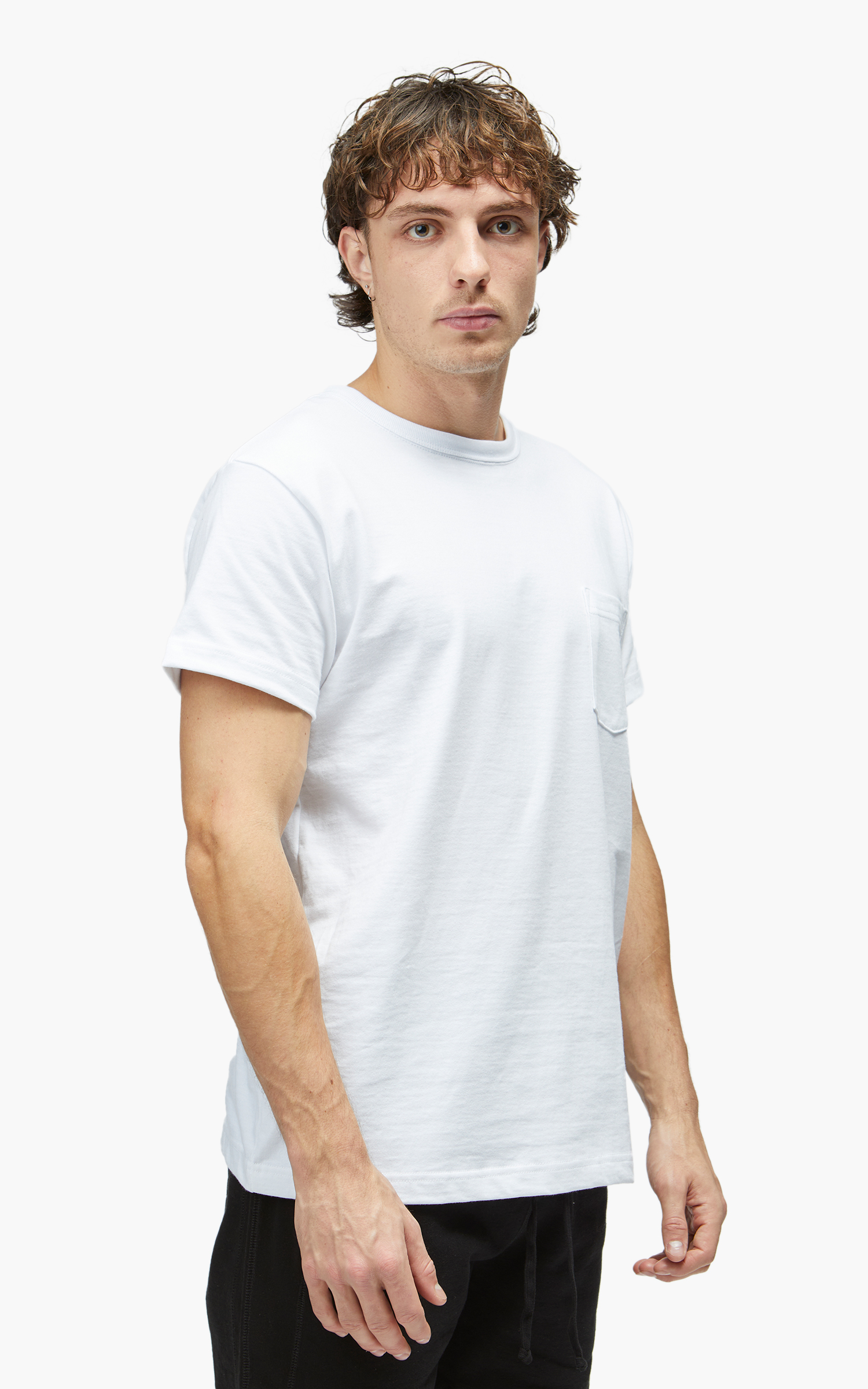 3sixteen Heavyweight Pocket T-Shirt 2 Pack White | Cultizm