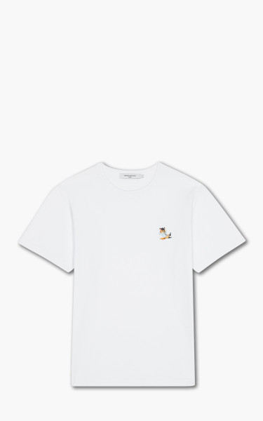 Maison Kitsuné Dressed Fox Patch Classic T-Shirt White