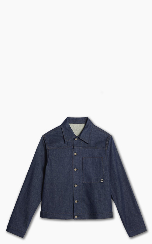 Jacquemus La Veste De-Nimes Jao Navy/Brown