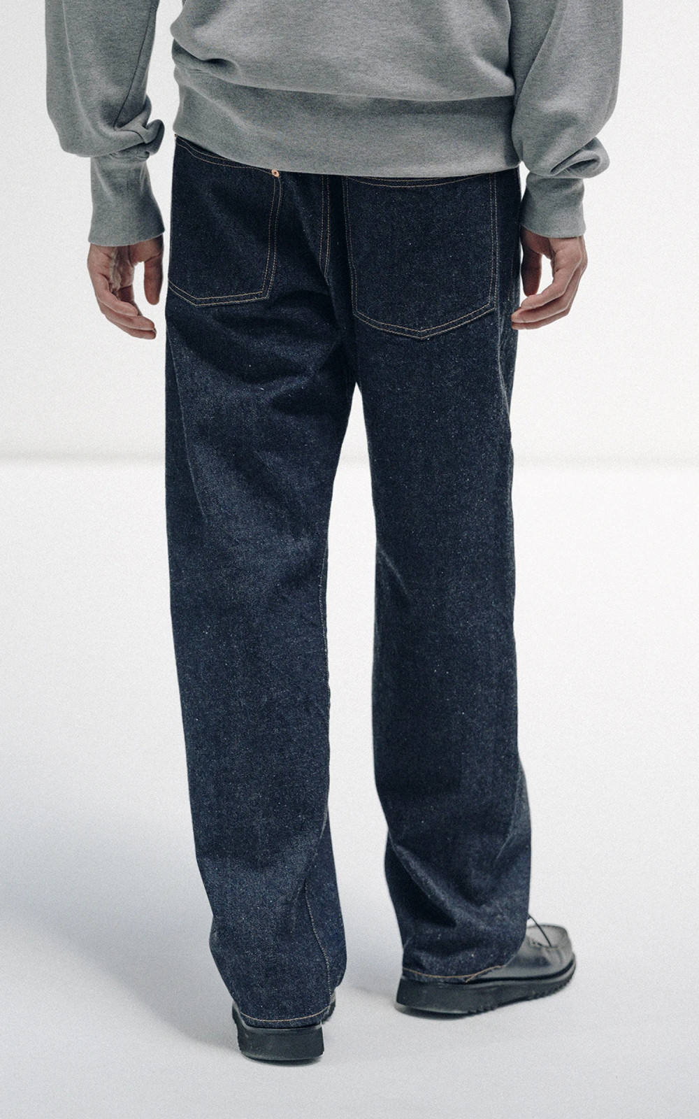 Kaptain Sunshine 1930 Straight Denim Pants One Wash Indigo