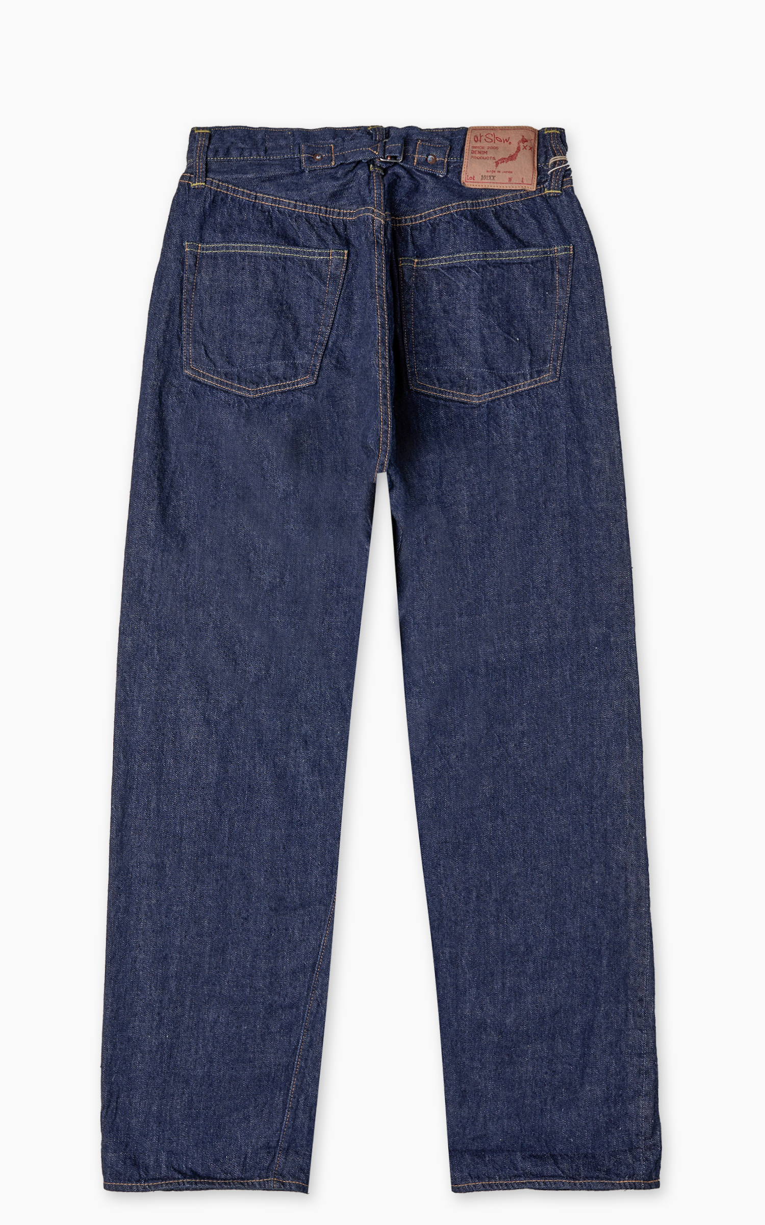 OrSlow 101 Grand Dads Fit Denim Pants Blue One Wash | Cultizm OrSlow 101 Grand Dads Fit Denim Pants Blue One Wash | Cultizm