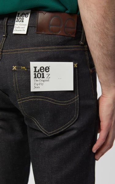 Lee 101 101 Z Jeans Dry Cotton Linen Selvedge Denim 14oz | Cultizm