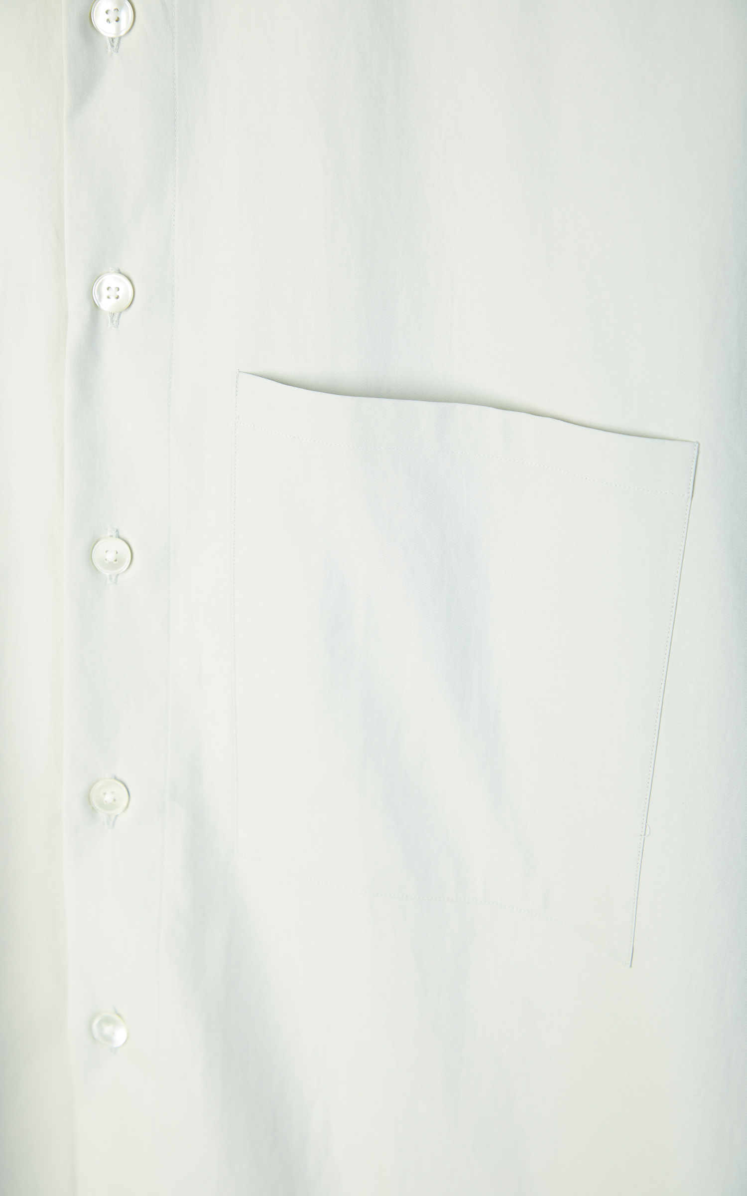 Auralee Washed Finx Twill Big Shirt Dusty Pale Blue | Cultizm Auralee Washed Finx Twill Big Shirt Dusty Pale Blue | Cultizm