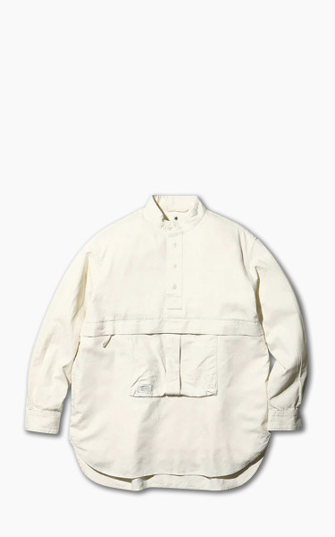 Snow Peak Takibi Light Denim Utility Pullover Ecru