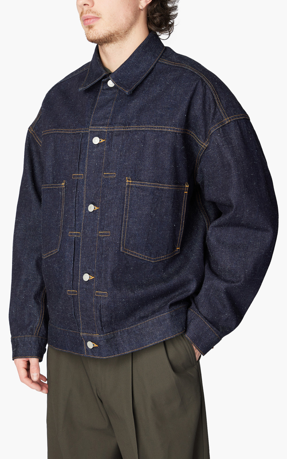 ジャケット・アウター markaware KIMONO DENIM MINER JACKET MARKAWARE(マーカウェア) - MINER JACKET KIMONO DENIM (A24A
