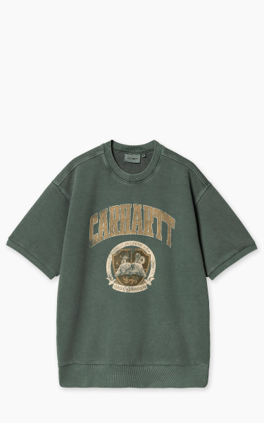 Carhartt WIP Library Sweatshirt Garment Dyed Conifer