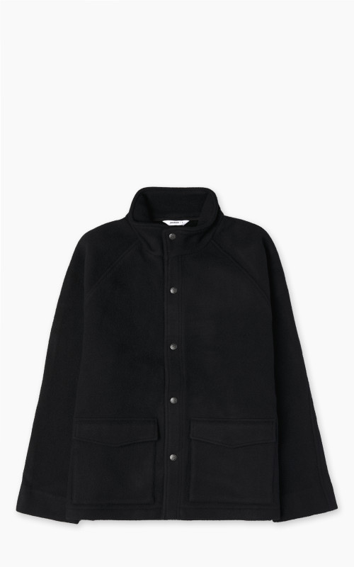 3sixteen Welding Jacket Melton Wool Black