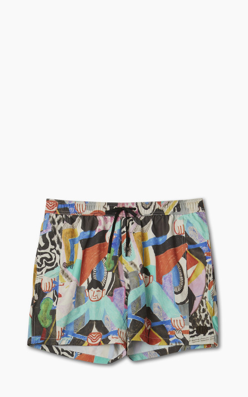 Deus Ex Machina Vespacific Boardshort Mesh Multi