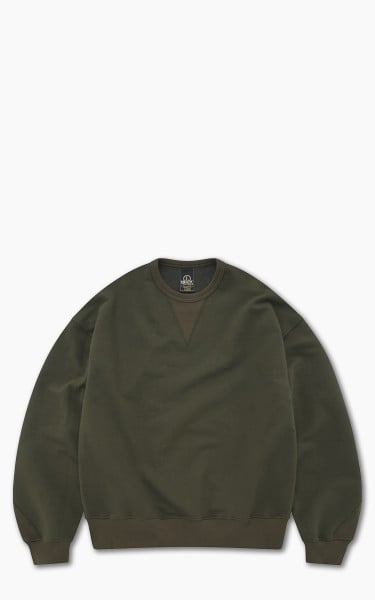 FrizmWORKS Gusset Coloration Heavyweight Sweatshirt Olive