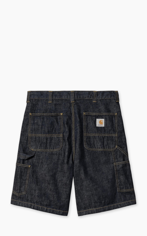 Carhartt WIP OG Single Knee Short Camano Denim Rinsed Blue
