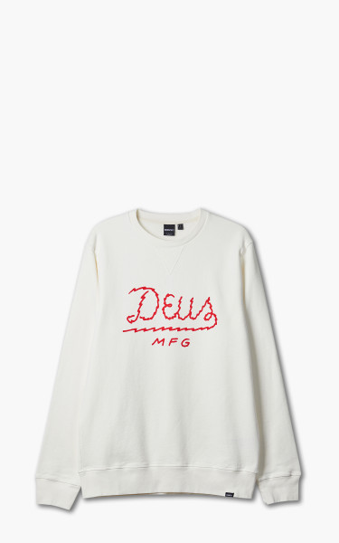 Deus Ex Machina Livewire Crew Vintage White | Cultizm