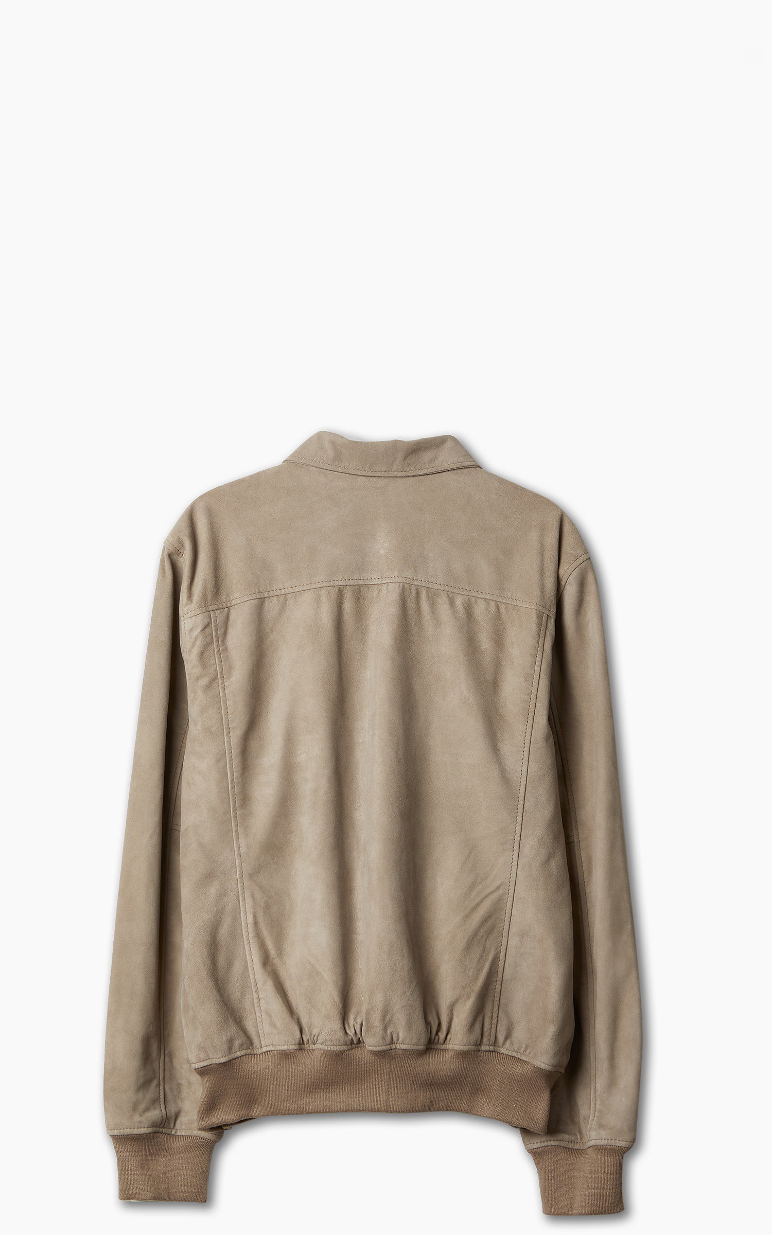Schott NYC LCYALESS Jacket Suede Dark Beige | Cultizm