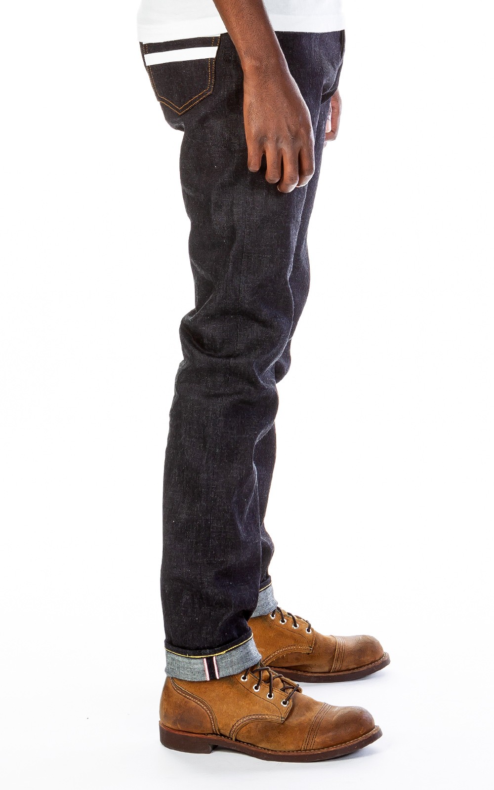0405-SP 15.7 oz Zimbabwe GTB Cotton High Tapered - Indigo