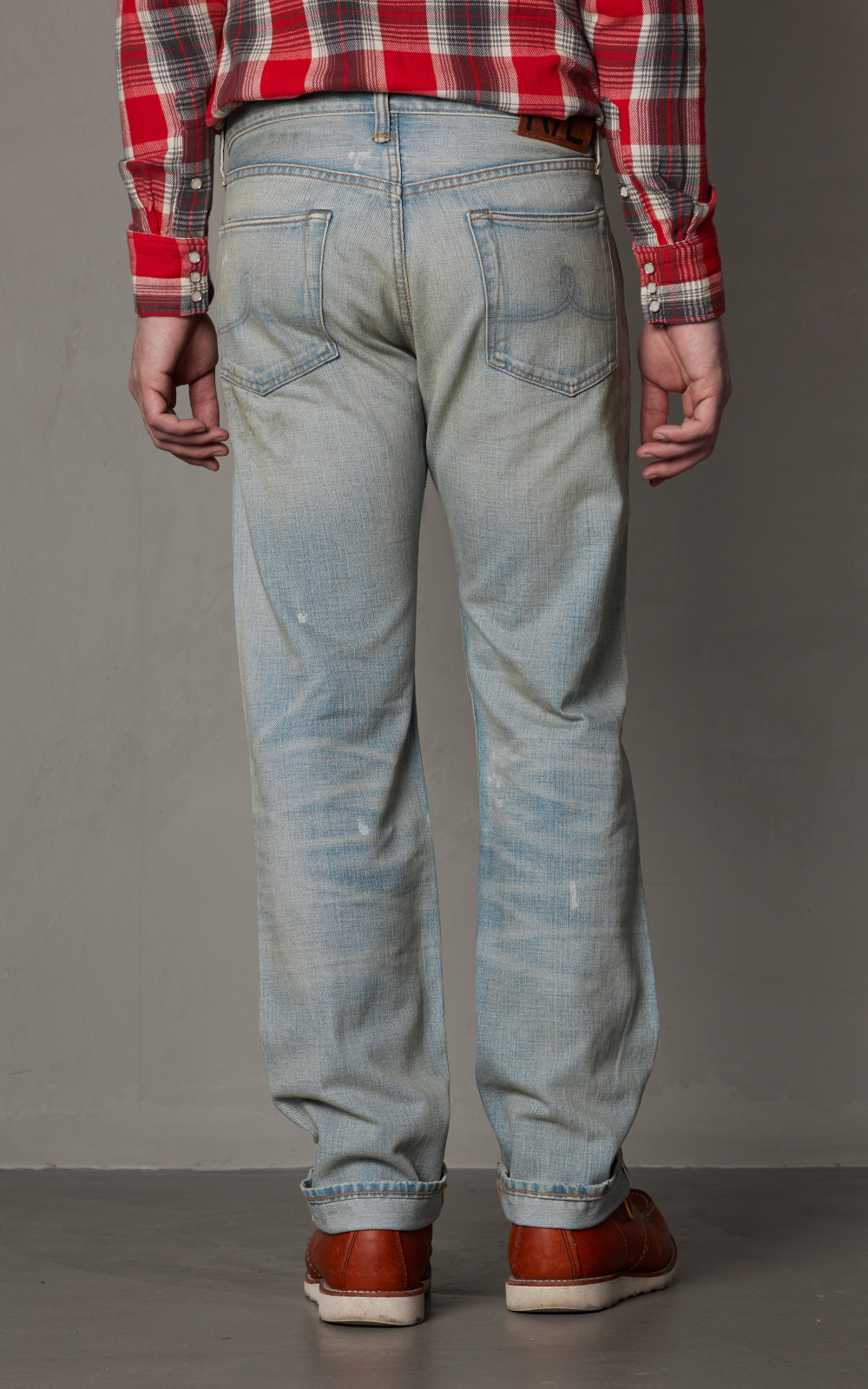 RRL Straight Fit Selvedge Jean Camden Wash | Cultizm