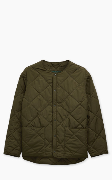 Barbour x Kaptain Sunshine Quilted Liner Khaki Brown