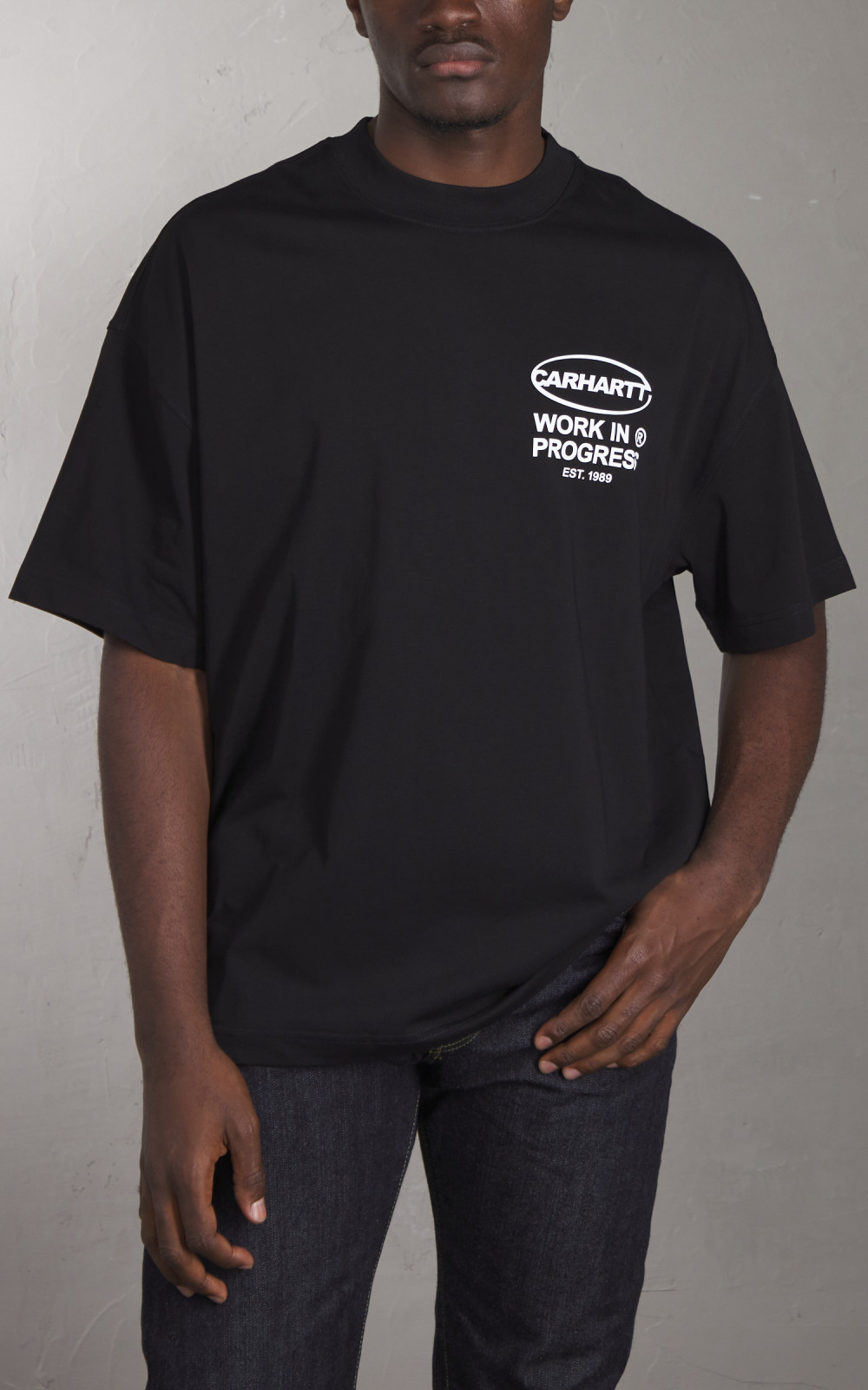 さらに100円引き◆CARHARTT◆S/S BODY OF WORK T-SHIRT Carhartt WIP S/S Body Of Work T-Shirt Black/White | Cultizm