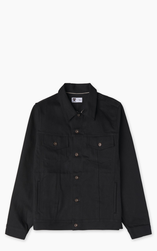Tellason Jean Jacket Selvedge Denim Black 13.5oz