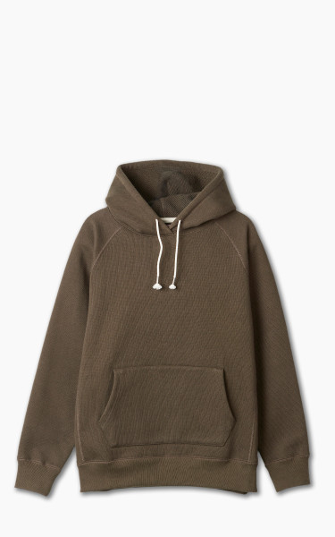 Wonder Looper Pullover Hoodie 701gsm Double Heavyweight French Terry Khaki Green