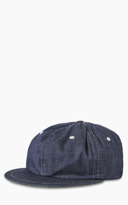 Universal Works Cricket Cap Atlantic Denim Indigo