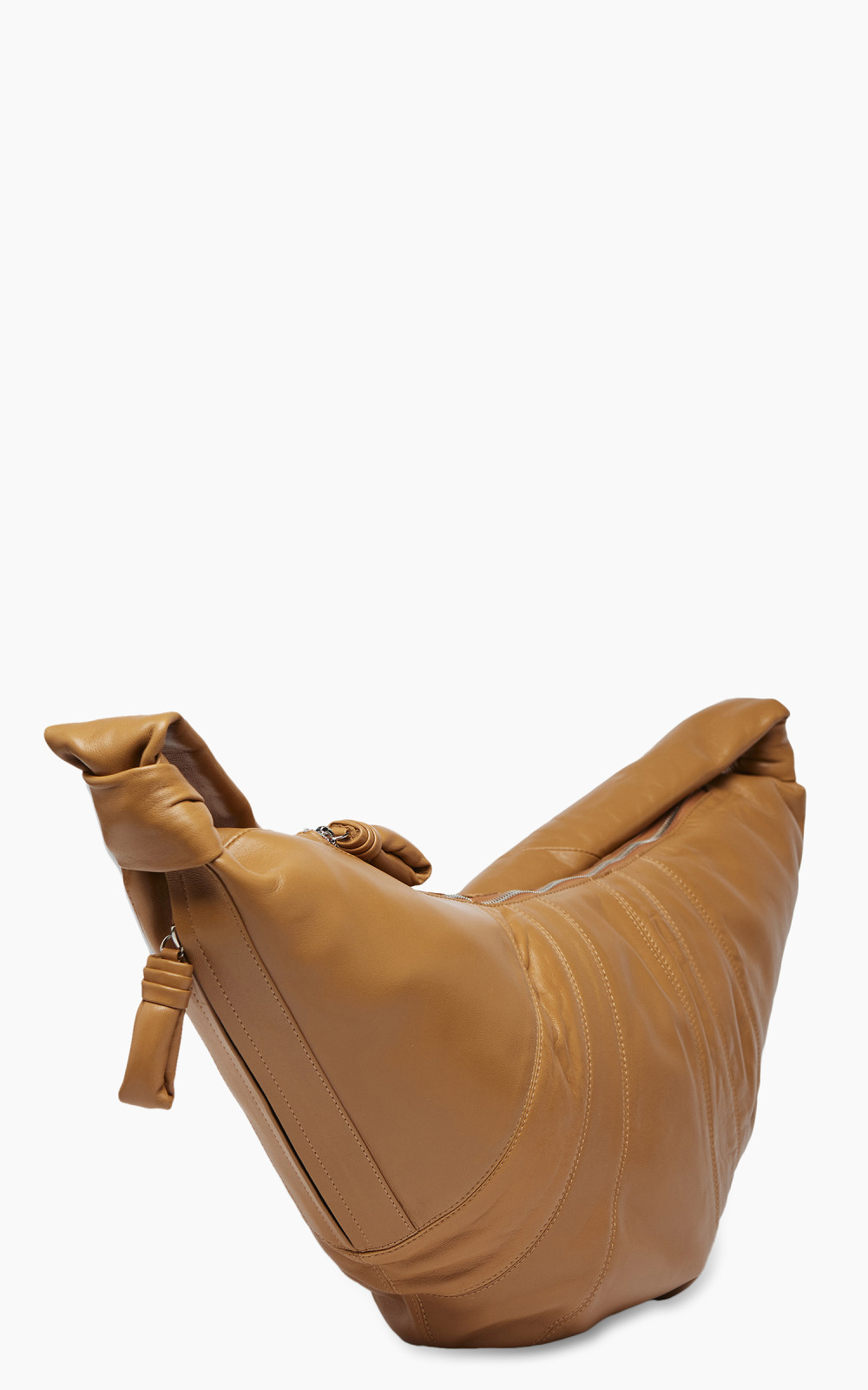 Lemaire Large Croissant Bag Soft Nappa Leather Black | Cultizm