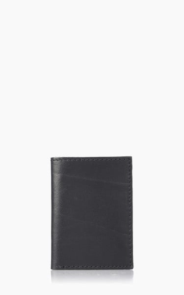 Nudie Jeans Hagdahl Wallet Saddle Leather Black