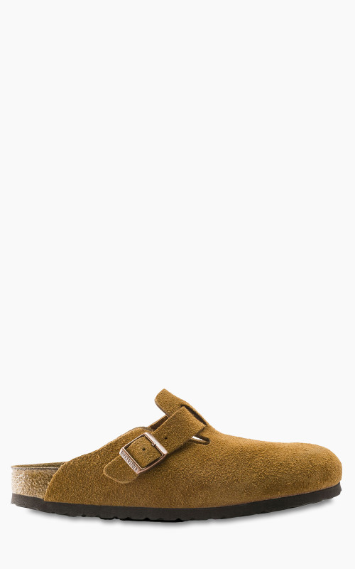 Birkenstock Boston Soft Footbed Suede Mink