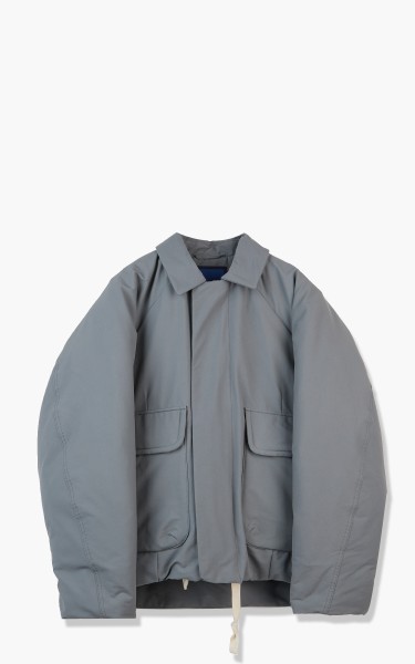Document Woolish Nylon Short Down Jacket Grey MT04-Grey