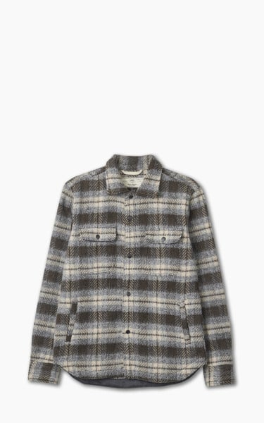 Rogue Territory Field Jacket Brown Plaid Mohair