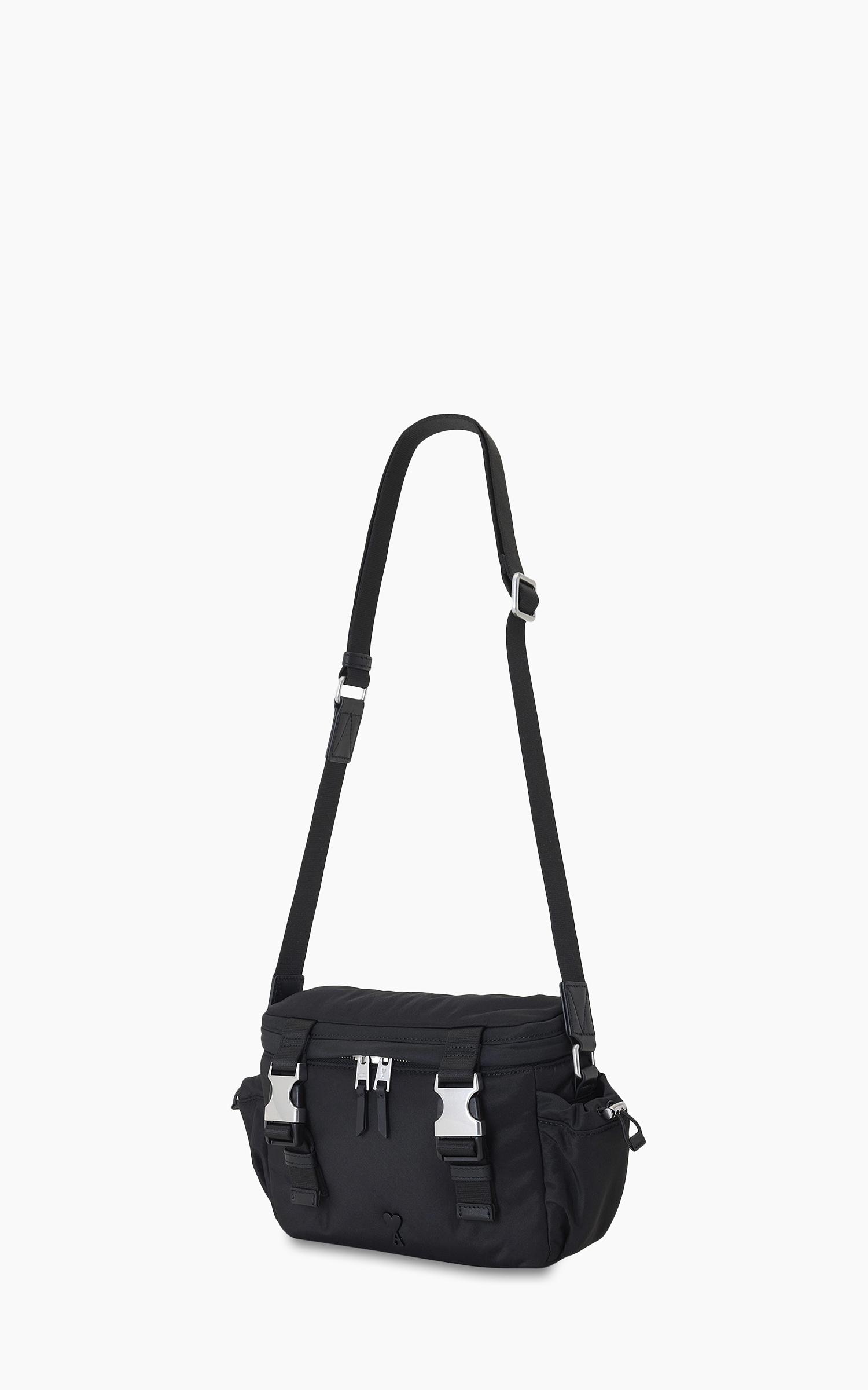AMI Paris ADC Messenger Bag Black | Cultizm
