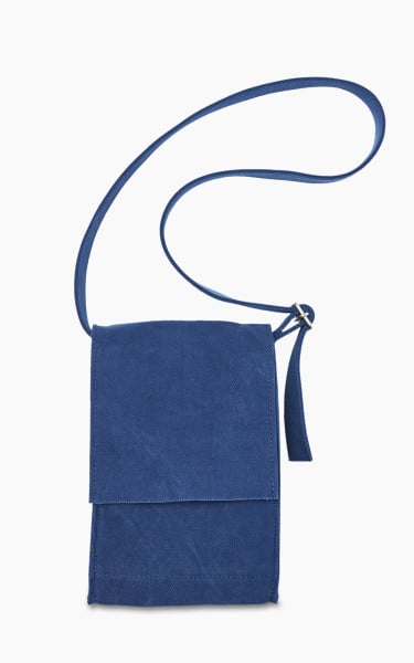 Amiacalva Washed Canvas Shoulder Bag S Blue