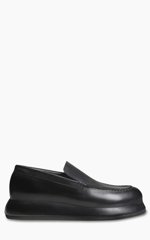 Jacquemus Les Mocassins Bricciola Sculpted Loafers Black